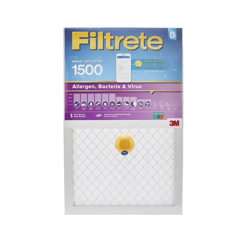 16 In. W X 25 In. H X 1 In. Polypropylene 1500 Mpr Smart Air Filter 1 Pk