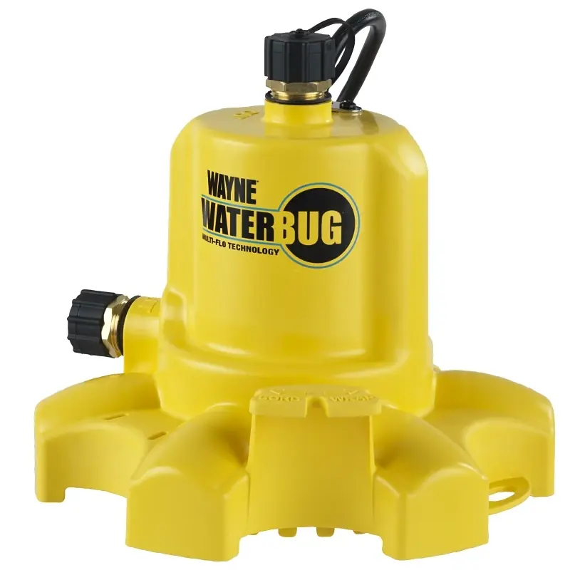 Waterbug Submersible Utility Pump With Multi-flo Technology, 1/6 Hp