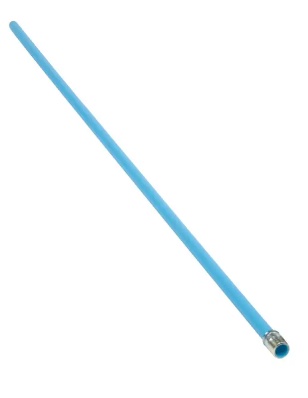 Water Heater Runoff Discharge Tube, Side Mount, Thermoplastic Polypropylene, 48 In.
