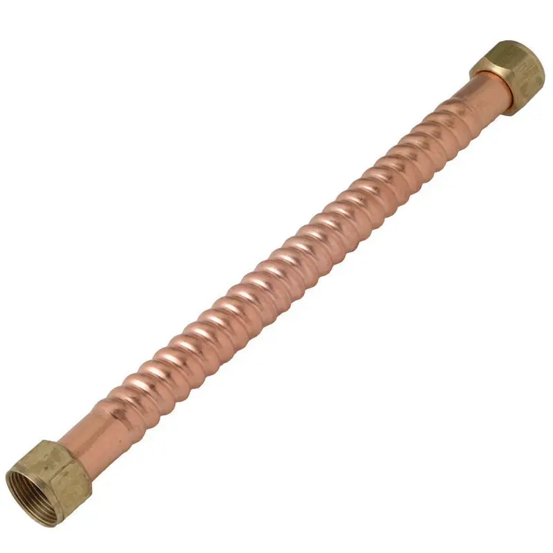 3/4 In. Fip X 3/4 In. D Fip 24 In. Copper Water Heater Supply Line