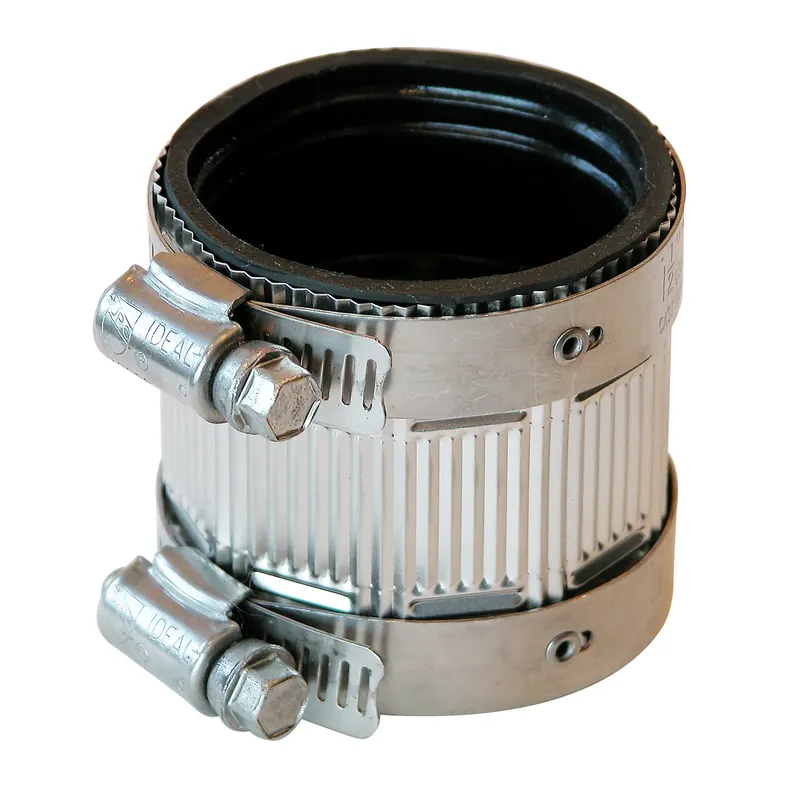 Schedule 40 1-1/2 In. 1-1/2 In. D Pvc No Hub Coupling 1 Pk
