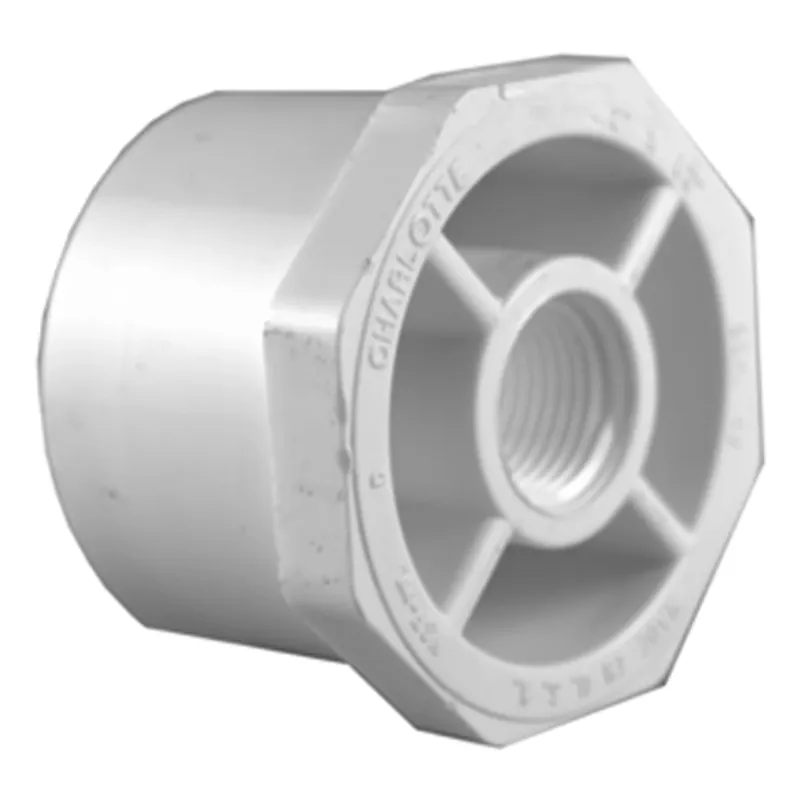 Schedule 40 2 In. Spigot X 1-1/2 In. D Fpt Pvc Reducing Bushing 1 Pk