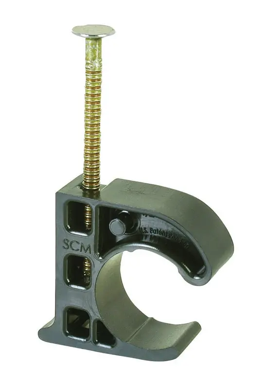Pick-up Talon 3/4 In. Black Plastic Tubing Hanger