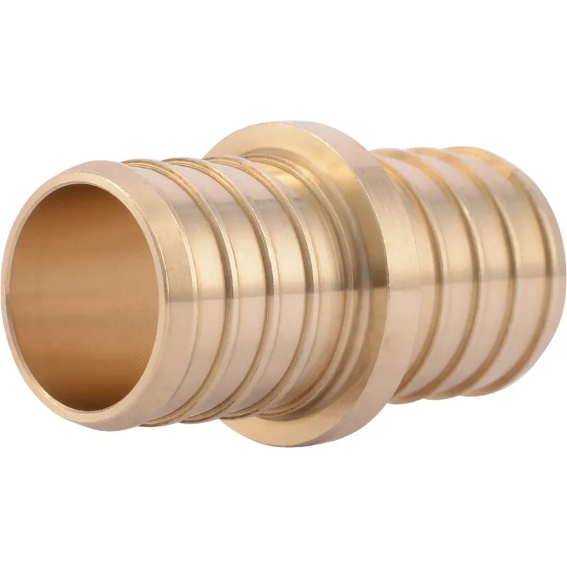 1 In. Barb X 1 In. D Barb Brass Coupling