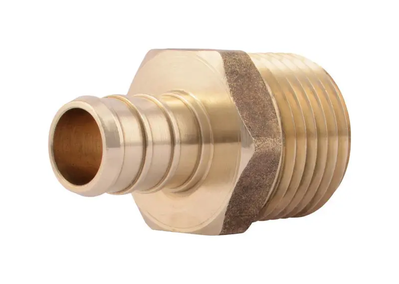 1/2 In. Mnpt X 1/2 In. D Mnpt Brass Connector