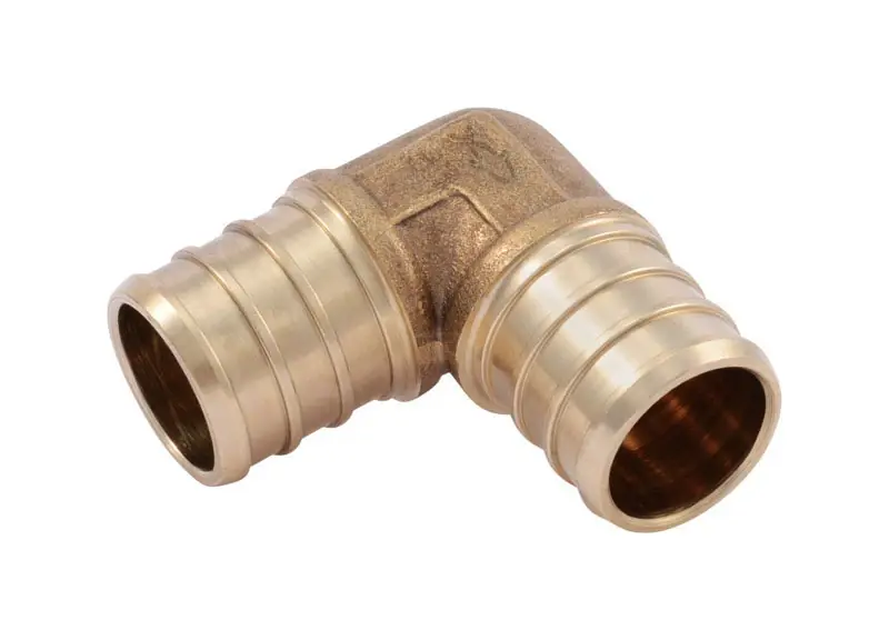 3/4 In. Barb X 3/4 In. D Barb Brass 90 Degree Elbow