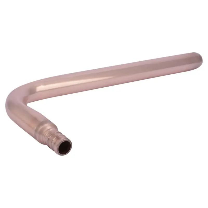 Rigid Copper Stubout Pipe Elbow, 1/2 In., 4 X 8 In.