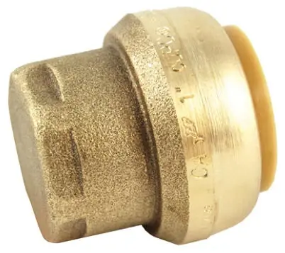 Push-fit Pipe Endstop, Lead Free, 1 In.