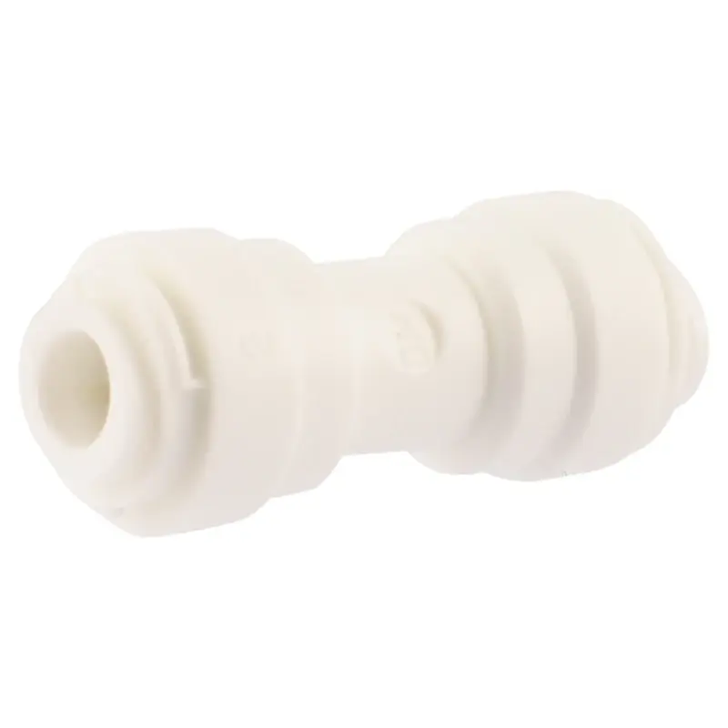Push To Connect 5/16 In. Ptc X 1/4 In. D Polypropylene Coupling