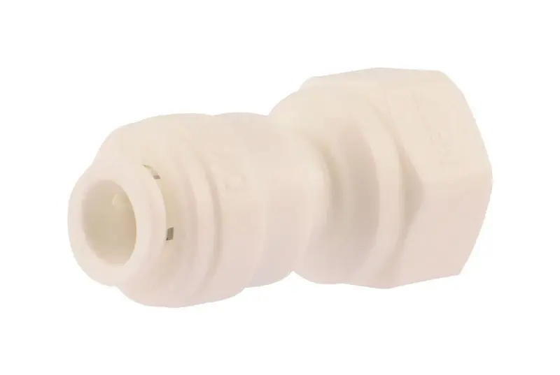 Push To Connect 1/4 In. Od X 1/4 In. D Fip Polypropylene Adapter