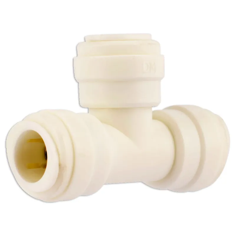 Push To Connect 1/2 In. Ptc Plastic Tee - Model 25429
