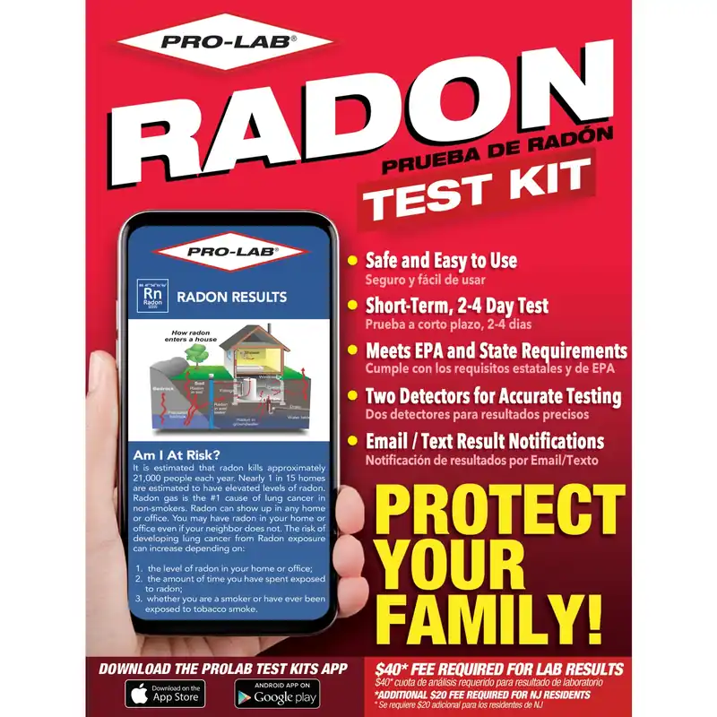 Pro-lab Radon Gas Test Kit 1 Pk