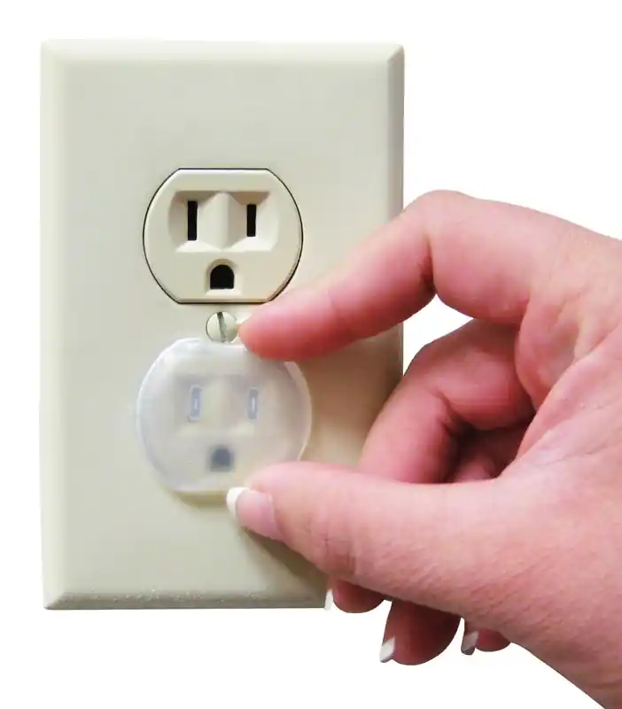 Dreambaby Clear Plastic Outlet Safety Plugs 24 Pk