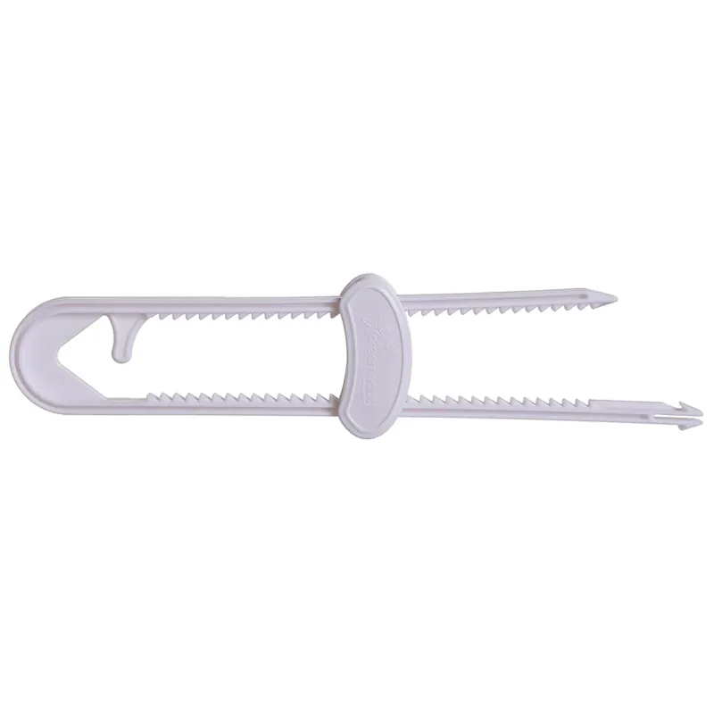 Dreambaby White Plastic Cabinet Slide Locks 2 Pk