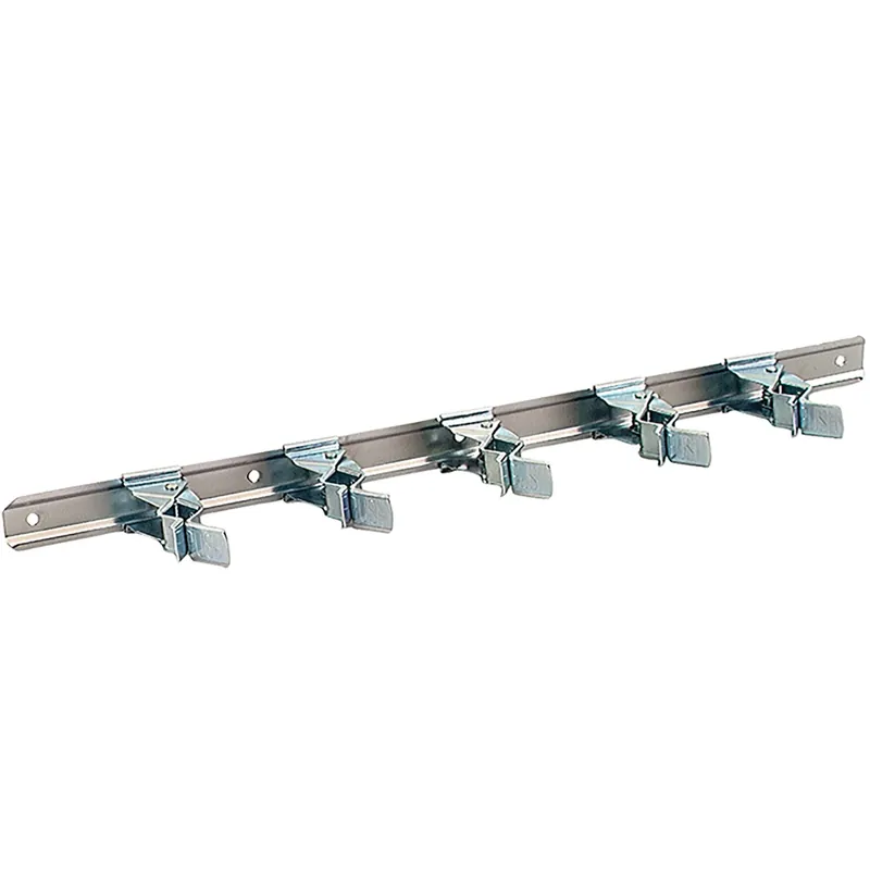 Zinc-plated Silver Steel Spring Clip For 7/8 1 Pk