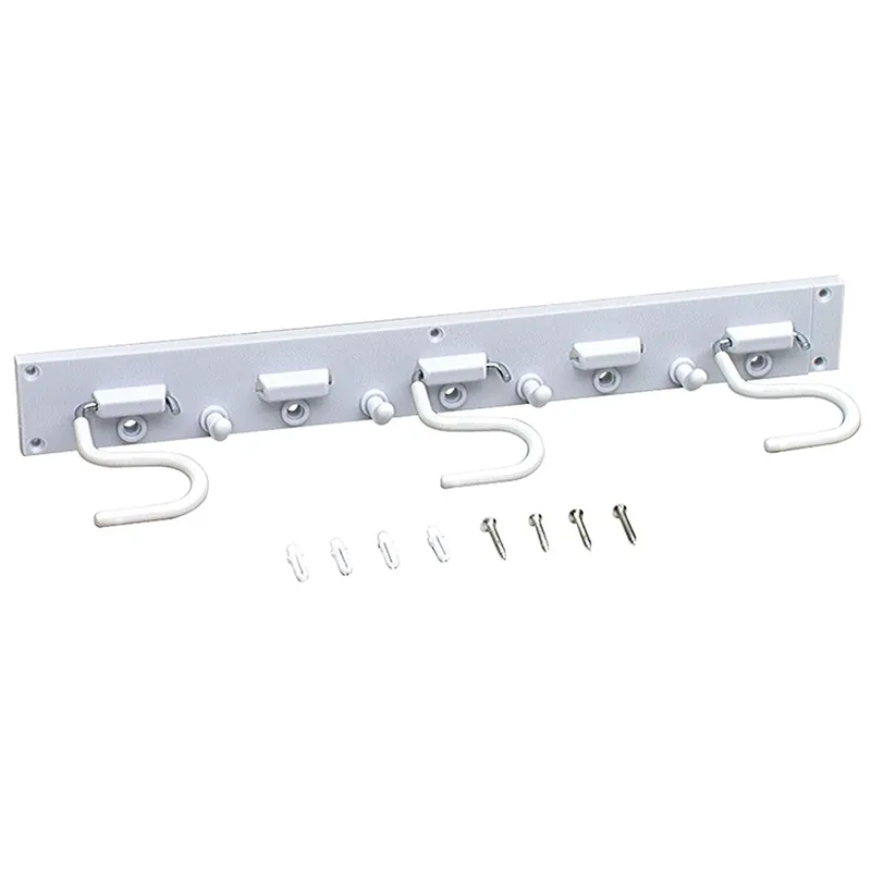 16 In. L White Steel Adjustable Storage Organizer Rack 12 Lb. Cap. 1 Pk