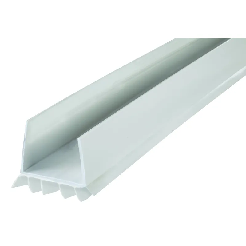 36 In. White Cinch Slide-on Under Door Seal For 1-3/4 In. Doors