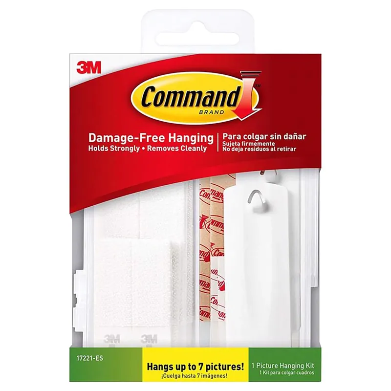 Command White Assorted Picture Hanging Set 4 Lb 16 Pk
