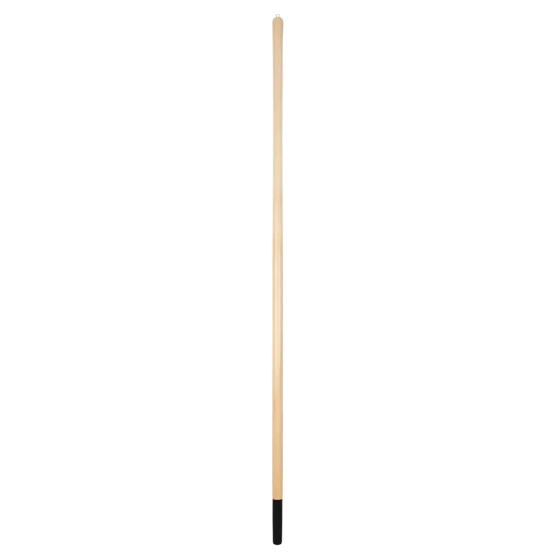 60 In. Wood Rake Replacement Handle With 1-1/4 In. Diameter And 5 In. Ferrule