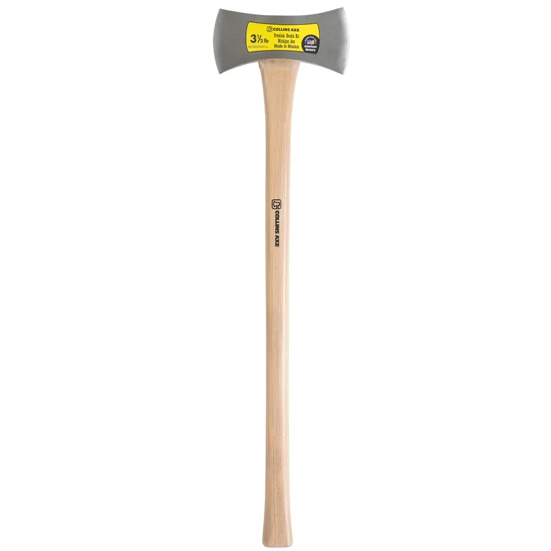 3.5 Lb Double Bit Axe With 36 In. Wood Handle - Forged Steel Head
