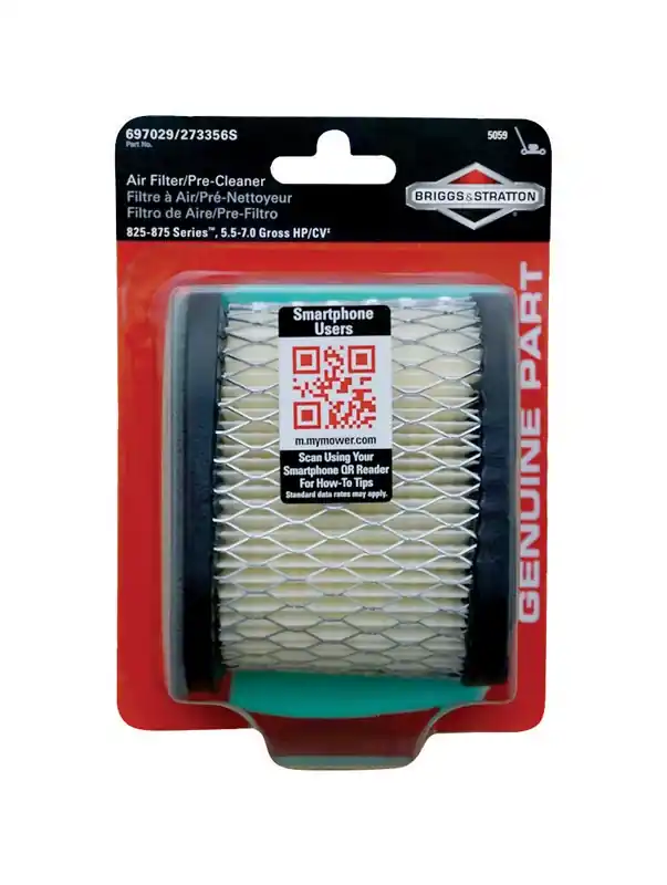 825-875 Series Air Filter Pre-cleaner Kit For 5.5 - 6.75 Hp Engines