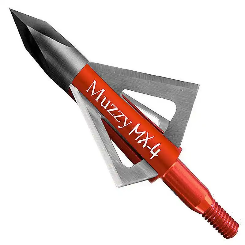 Muzzy 209mx43 Muzzy Broadhead Mx4 4-blade 100gr 1 1/8 Cut 3pk
