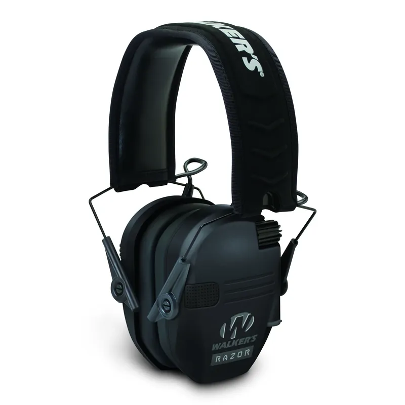 Walker‘s Razor Series Black Electronic Earmuffs