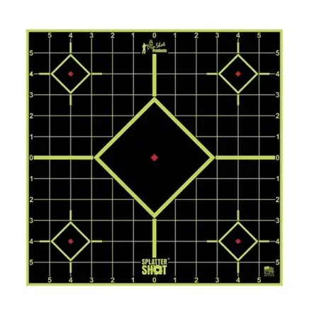 Psp12si-green-5pk 12 In. Splatter Shot Sight In Target, Green - Pack Of 5