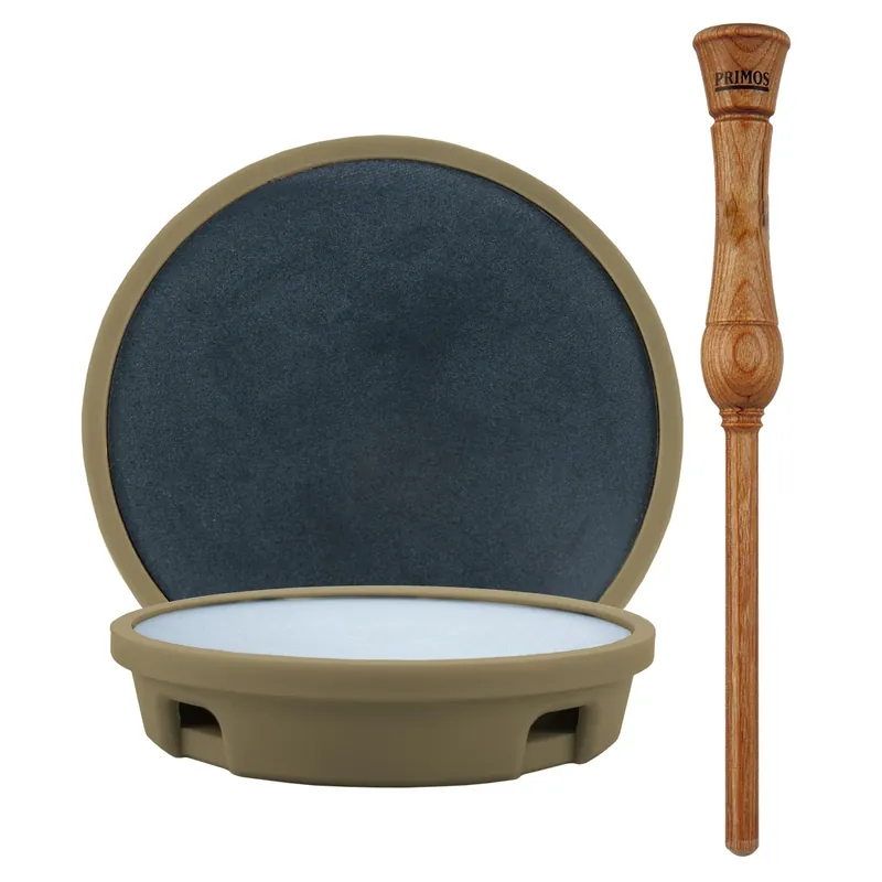 Hensanity Slate Turkey Call - 3 Inch Black/tan Vinyl Design