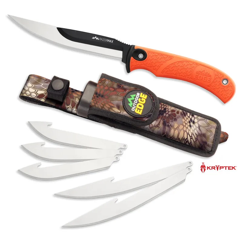 Razormax Knife Set With Interchangeable Blades - 3.5 In Drop Point & 5 In Boning
