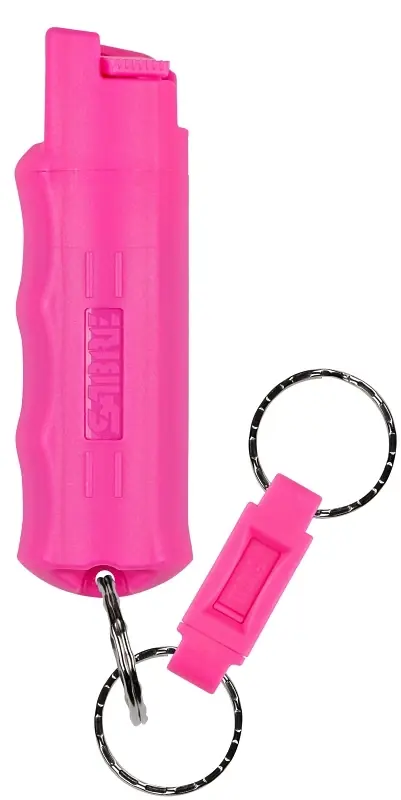 Key Case Pepper Spray With Quick Release Key Ring - Maximum Strength Formula