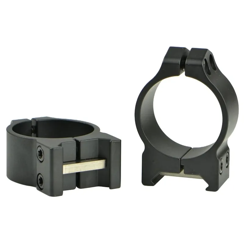 30mm Low Matte Permanent Attach Scope Rings Model 213m