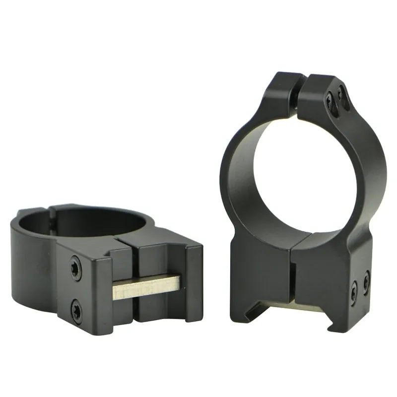 Warne Maxima 30mm High Matte Permanent Attach Scope Rings Model 215m