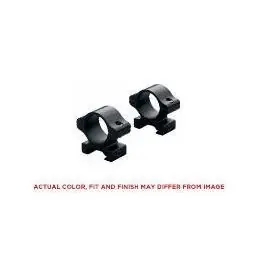 Rifleman Detachable Low Rings, 1 Inch Diameter, Silver Finish