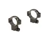 30mm Riflescope Mount Rings For Ruger M77, Medium, Matte Black - 51041