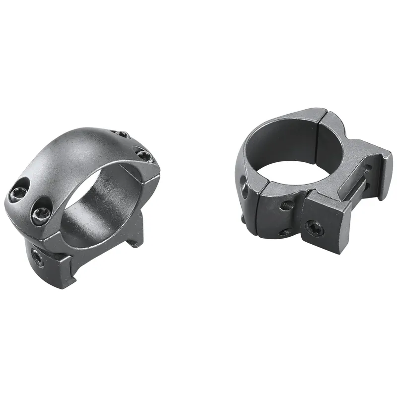 Grand Slam 1-inch Medium Top Mount Scope Rings - Matte Black Finish