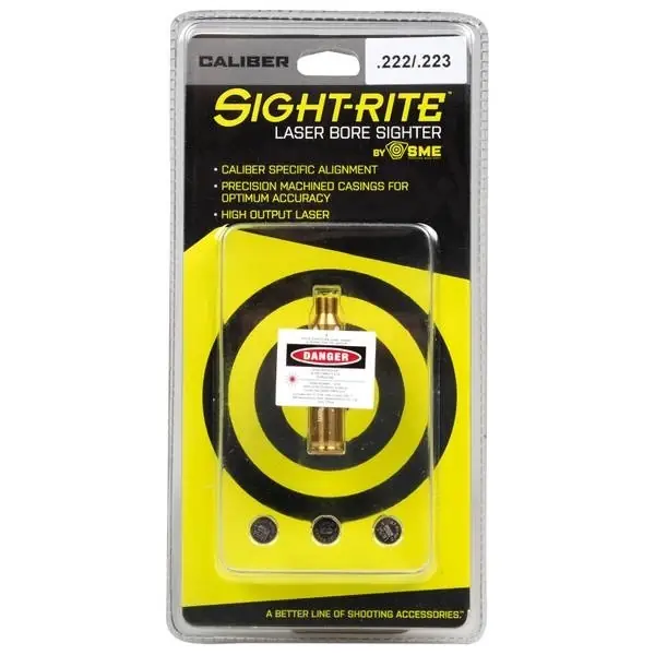 Sight-rite Chamber Cartridge Laser Bore Sighter For .222 And .223