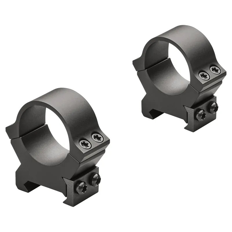 Prw2 Series 1" Medium Rifle Scope Ring Mounts - Matte Black Finish