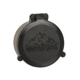 Flip-open Scope Cover 01 Objective Lens Cover - 25.4mm, Black