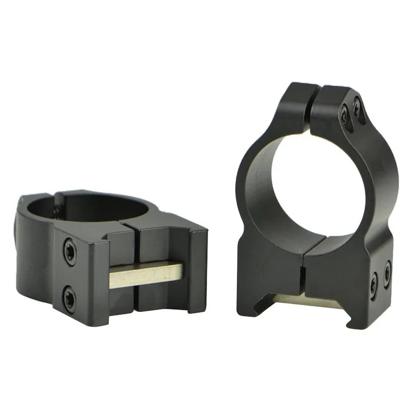Maxima 1 Inch Permanent Attach Medium Matte Scope Rings 201m