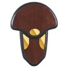 Turkey Tail Mounting Kit With Hardwood Plaque For Displaying Feathers