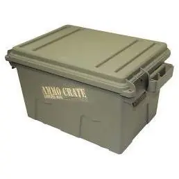 Acr7-18 Ammo Crate Utility Box, 890 Cubic Inches, Dark Earth & Army Green