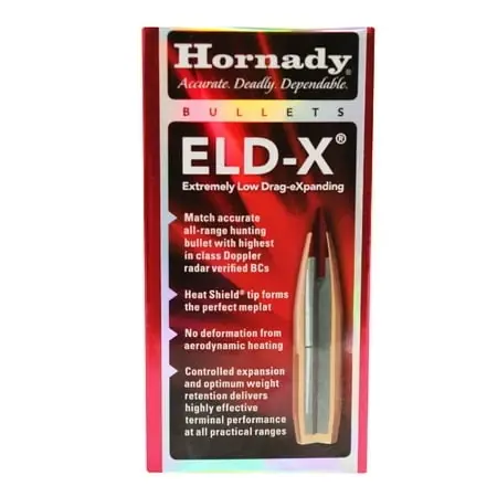 6mm Bullets - 243 Diameter, 103 Grains, Eld-x Boat Tail, Pack Of 100