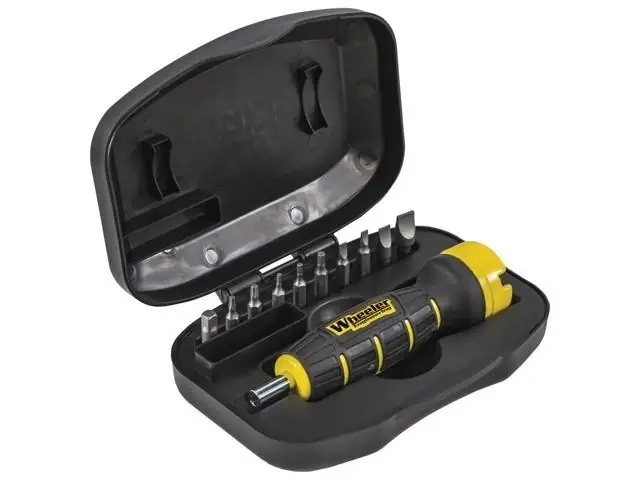 Wheeler Engineering Digital F.a.t. Wrench With 10 Bit Set - Model 710909