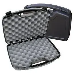 2 Pistol Handgun Case, Holds Up To 8.5-inch Revolver Barrel, 15.5" X 12.2" X 3.6"