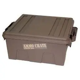 Acr8-72 Large Ammo Crate Utility Box, 7.25 Deep, Dark Earth
