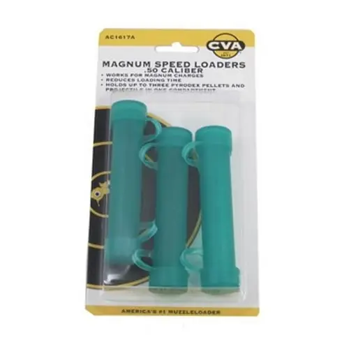 Ac1617a Magnum Speed Loader For Pyrodex - 50 Caliber, Pack Of 3