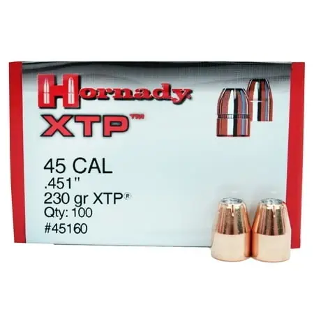 Xtp Pistol Bullets - .45 Caliber - 230 Grain - 100 Pack