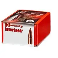 Hornady Interlock Rifle Bullets - .30 Caliber - 165 Grain - Btsp