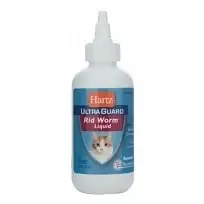 Ultraguard Rid Worm Liquid For Cats, 4 Oz.